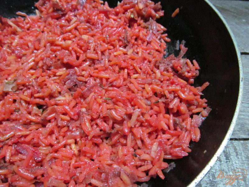 Фото приготовление рецепта: Красный рис шаг №6