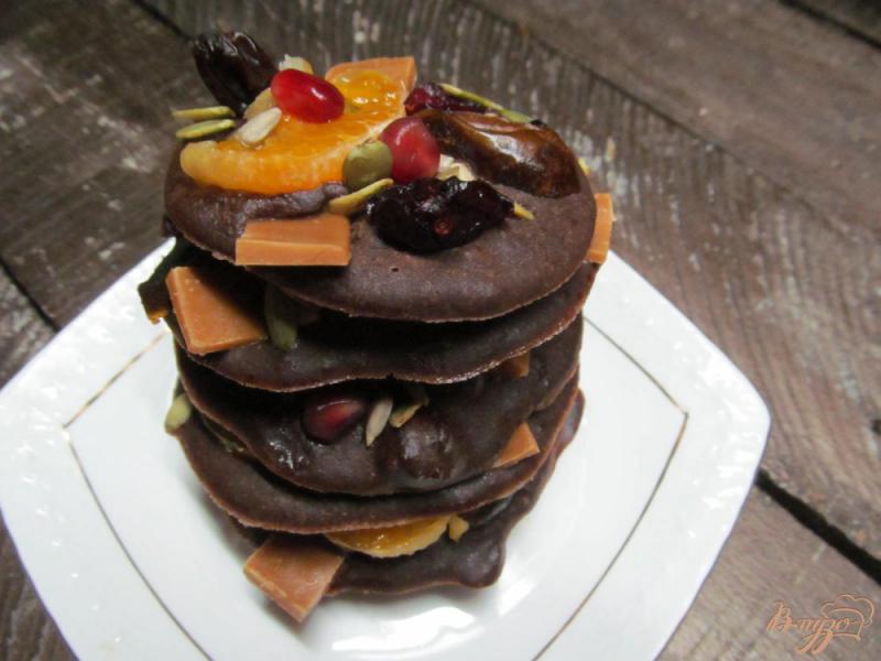 Фото приготовление рецепта: Шоколадные батончики с начинкой шаг №5