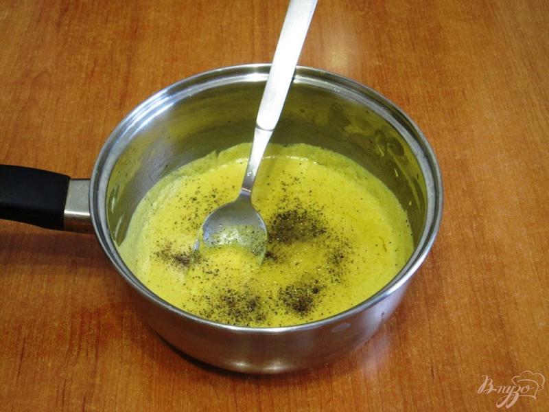 Фото приготовление рецепта: Винегрет с сельдью и горчичным соусом шаг №7