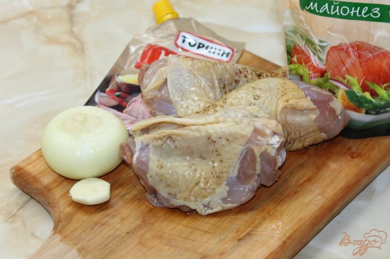 Фото приготовление рецепта: Запеченные куриные ножки с карри и маринадом шаг №1