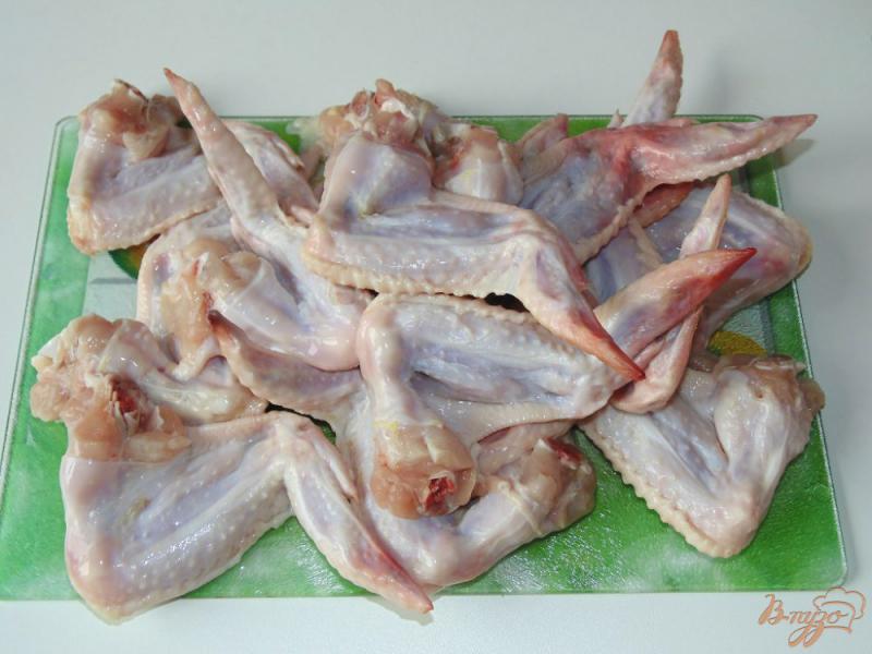 Фото приготовление рецепта: Крылья куриные запеченные шаг №1