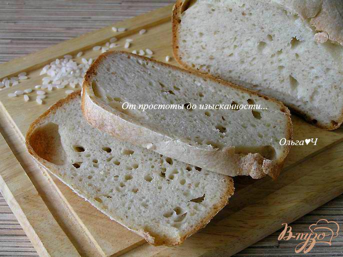 Фото приготовление рецепта: Пшенично-рисовый хлеб шаг №5