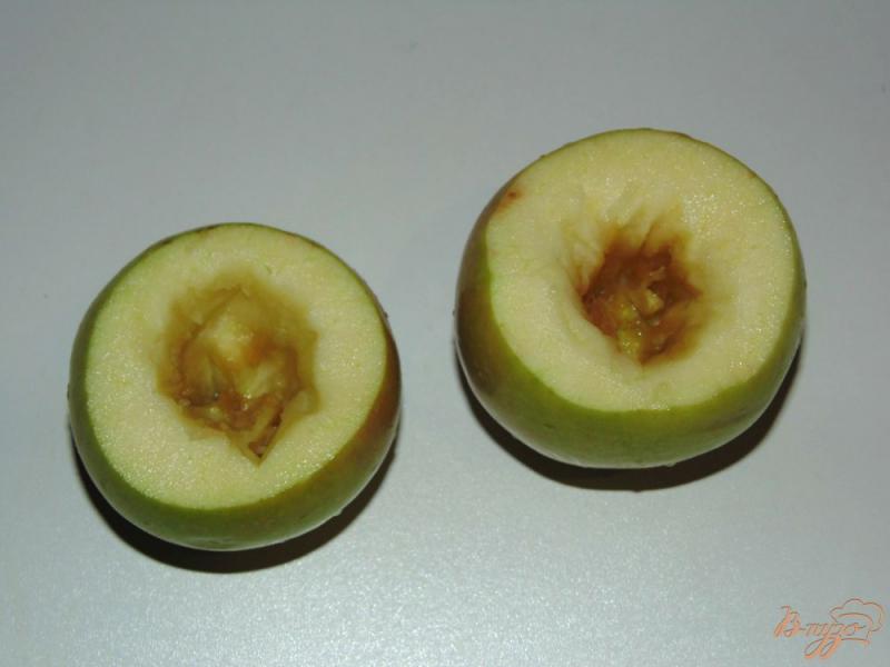 Фото приготовление рецепта: Яблоки запеченные с тертой тыквой шаг №3