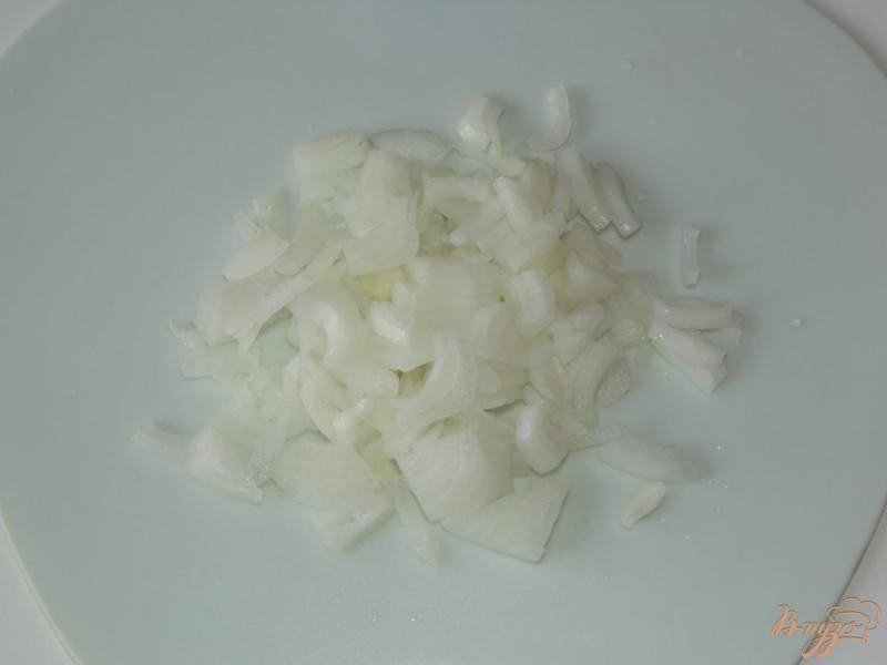 Фото приготовление рецепта: Сытный печеночный салат шаг №6
