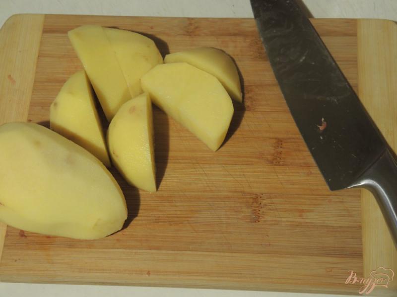 Фото приготовление рецепта: Свинина, запеченная с картофелем шаг №2