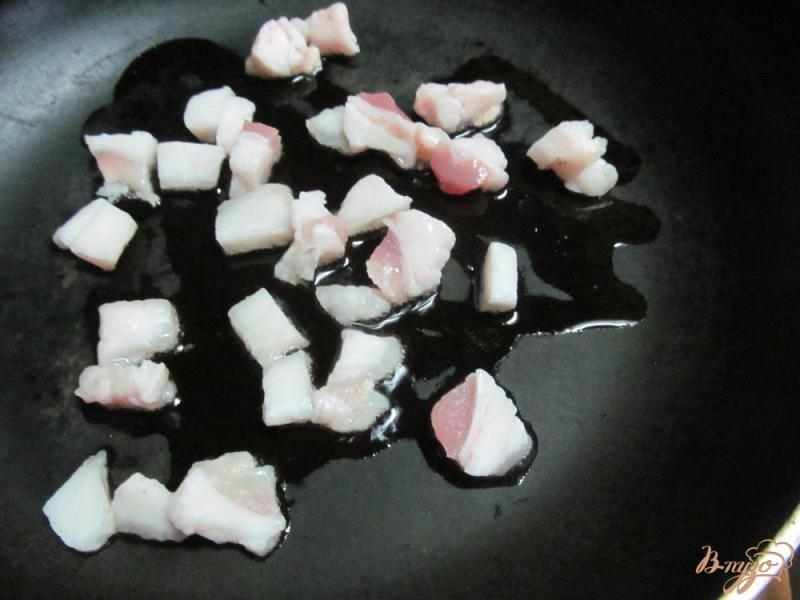 Фото приготовление рецепта: Жаркое из шампиньона свинины с картофелем шаг №2