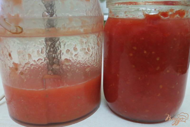 Фото приготовление рецепта: Польский томатный суп (Zupa pomidorowa) шаг №6