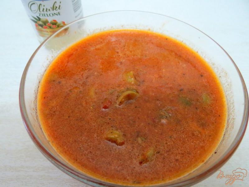 Фото приготовление рецепта: Паста с вялеными помидорами шаг №6