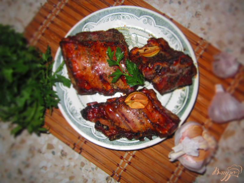 Фото приготовление рецепта: Свиные ребра в медовом соусе шаг №4