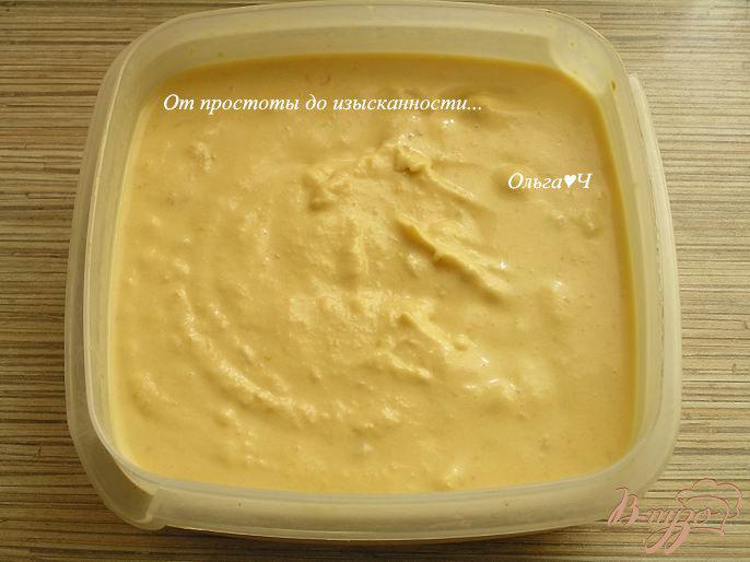 Фото приготовление рецепта: Абрикосовое мороженое с бадьяном шаг №8