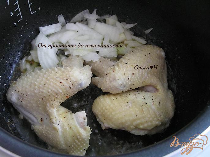 Фото приготовление рецепта: Курица с рисом (в мультиварке) шаг №1