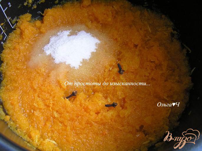 Фото приготовление рецепта: Тыквенно-апельсиновый джем (в мульти) шаг №3