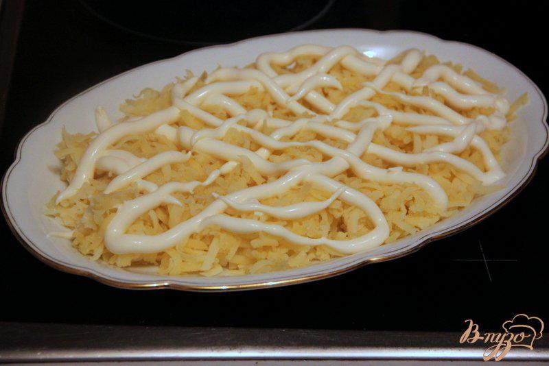 Фото приготовление рецепта: Салат из картофеля и печени шаг №3