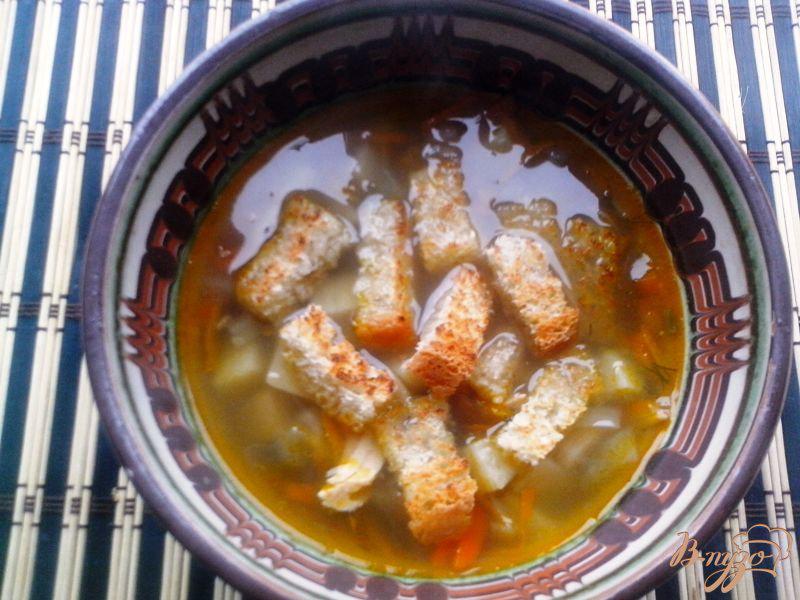 Фото приготовление рецепта: Суп с индейкой и чечевицей шаг №4