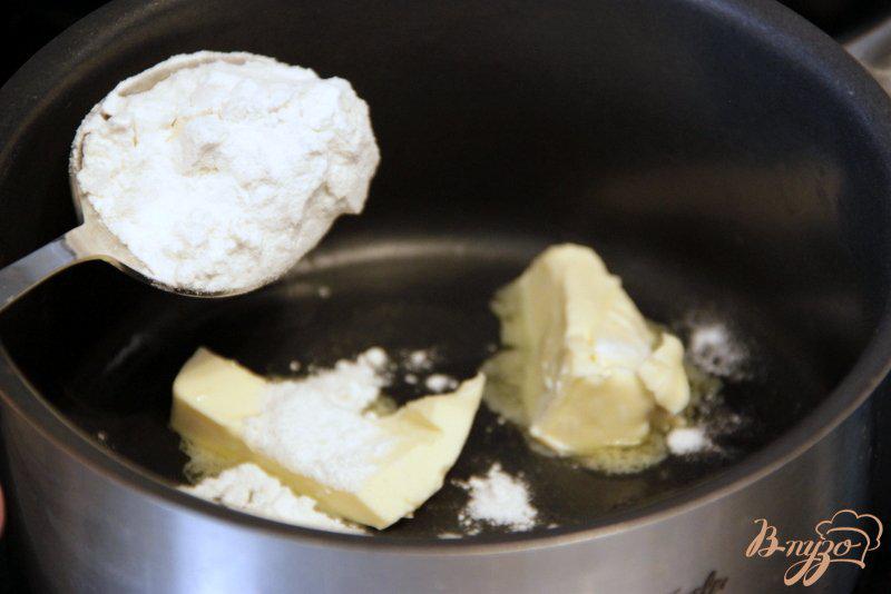 Фото приготовление рецепта: Гратин из картофеля и замороженых овощей, с ветчиной шаг №4