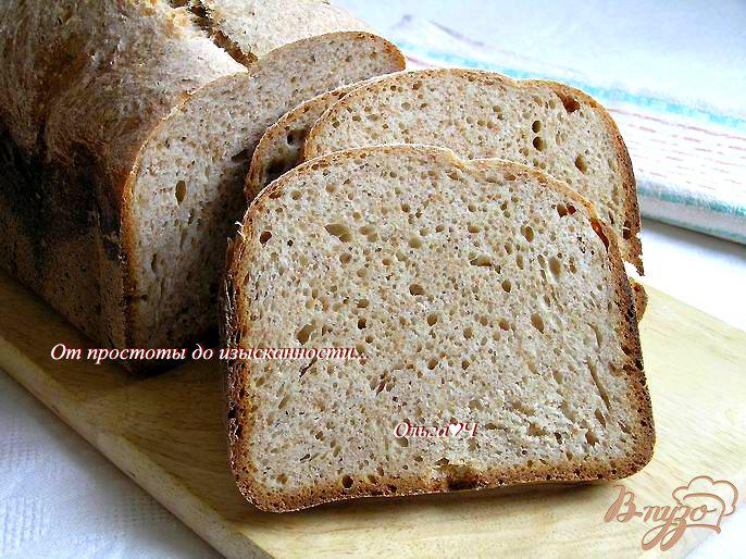 Фото приготовление рецепта: Диетический хлеб с отрубями на кислом молоке шаг №5
