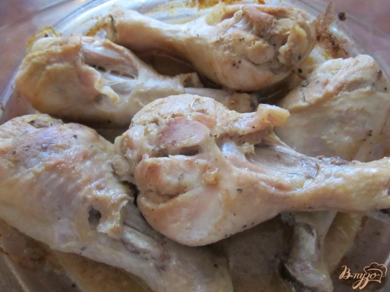 Фото приготовление рецепта: Куриные ножки в горчичном маринаде шаг №5