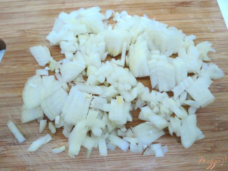 Фото приготовление рецепта: Масло из салаки пряного посола шаг №4