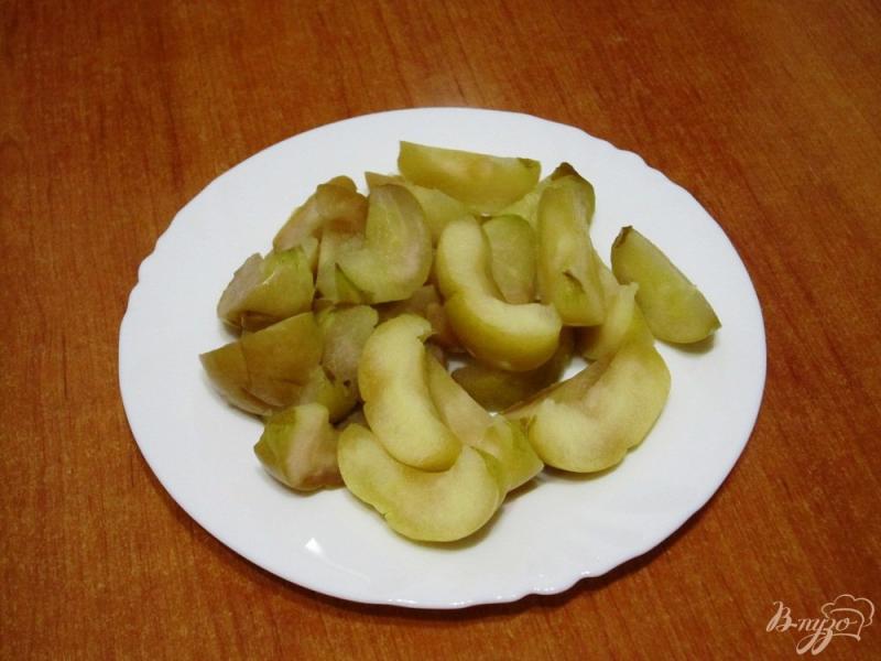 Фото приготовление рецепта: Борщ с мочеными яблоками шаг №6