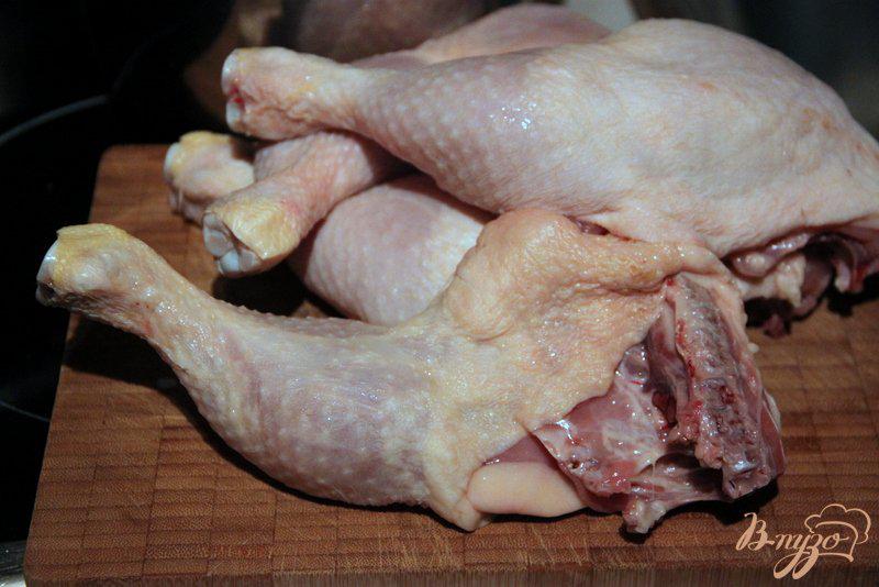Фото приготовление рецепта: Куриные окорочка «Яркие» шаг №2
