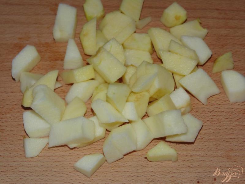 Фото приготовление рецепта: Яблочный смузи с овсяными хлопьями шаг №1