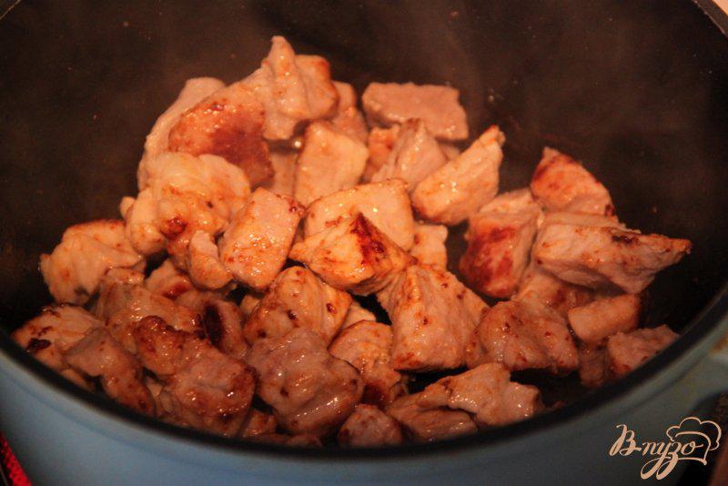 Фото приготовление рецепта: Свинина в тыквенном соусе шаг №1