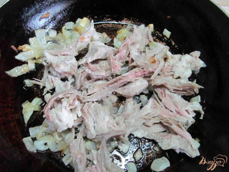 Фото приготовление рецепта: Полента с мясом свинины шаг №5