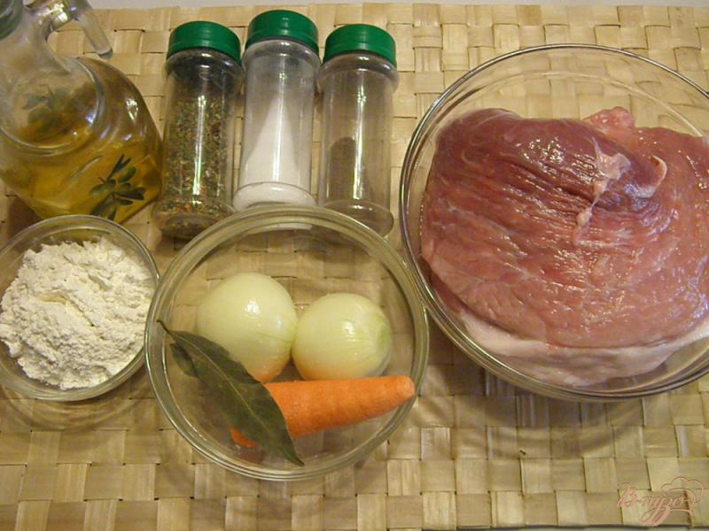 Фото приготовление рецепта: Подлива из свинины универсальная шаг №1