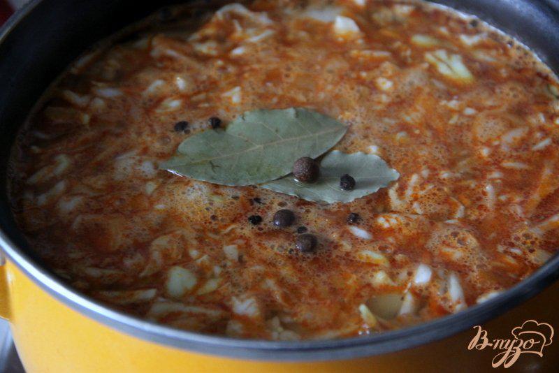 Фото приготовление рецепта: Суп с капустой по-старочешски шаг №5