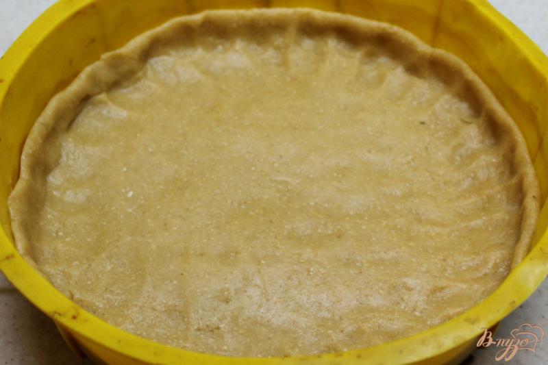 Фото приготовление рецепта: Вишневый пирог на овсяной муке шаг №4