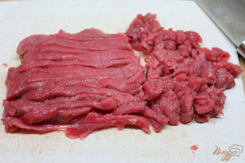 Фото приготовление рецепта: Рубленные котлеты из говядины с болгарским перцем. шаг №1