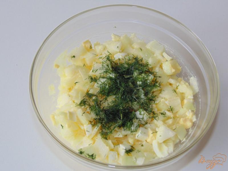 Фото приготовление рецепта: Луковый салат шаг №4