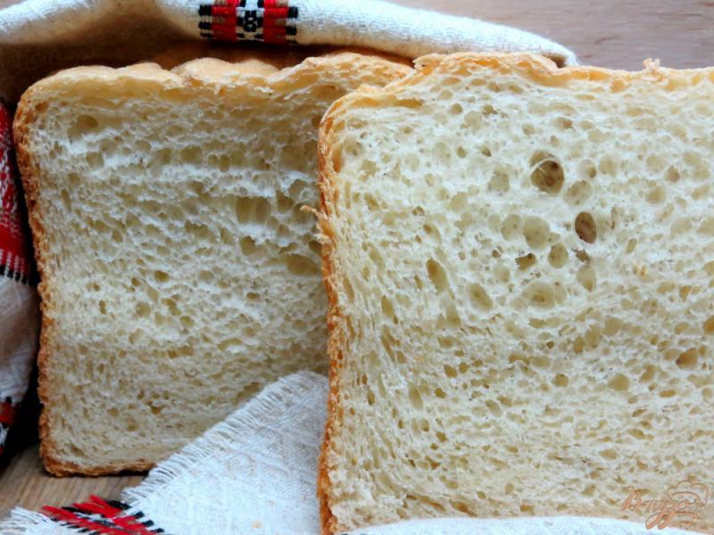 Фото приготовление рецепта: Хлеб на творожной сыворотке шаг №7