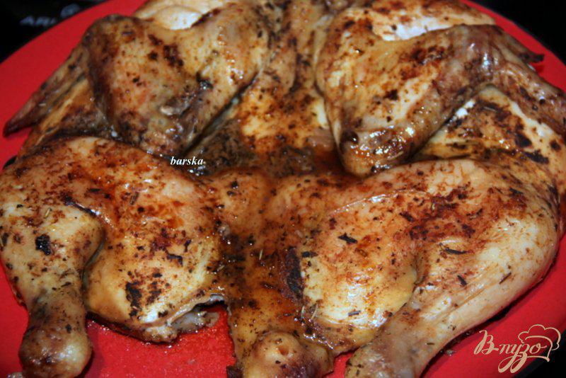 Фото приготовление рецепта: Запеченая курица в карамельно-пряном маринаде шаг №5