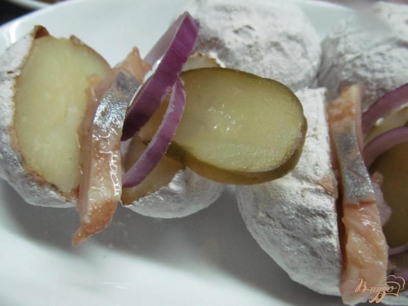 Фото приготовление рецепта: Запеченный картофель шаг №5