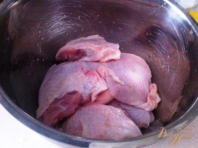 Фото приготовление рецепта: Остро-сладкие куриные бедрышки шаг №1