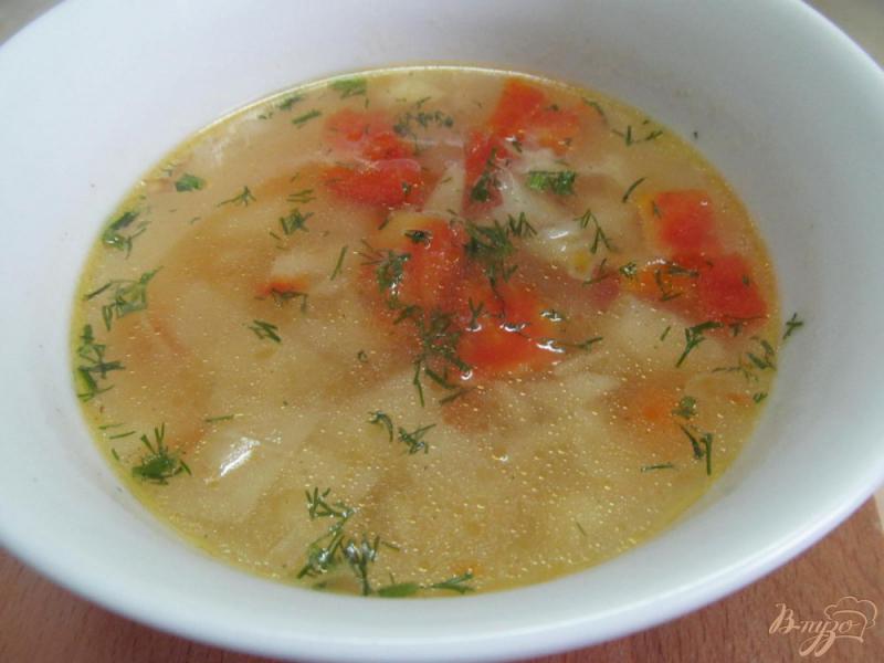 Фото приготовление рецепта: Суп с имбирем и фенхелем шаг №9