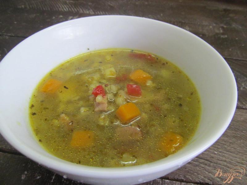 Фото приготовление рецепта: Суп с тыквой и сельдереем шаг №8