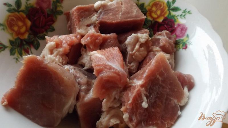 Фото приготовление рецепта: Плов из свинины в мультиварке шаг №1