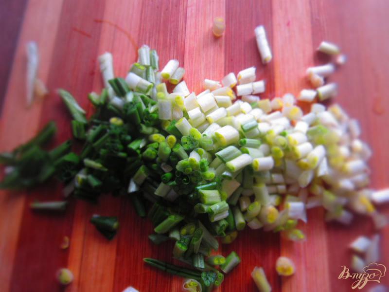 Фото приготовление рецепта: Салат морковный с черемшой шаг №1