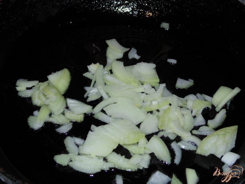 Фото приготовление рецепта: Паста феттучини с томатным соусом шаг №2