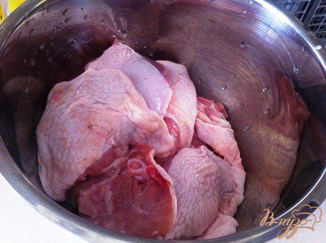 Фото приготовление рецепта: Запечённые куриные бедрышки в остром маринаде шаг №1