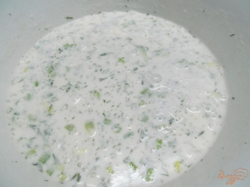 Фото приготовление рецепта: Холодный суп шаг №3