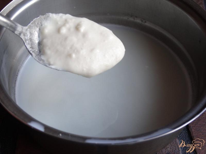 Фото приготовление рецепта: Сливочный заварной крем без яиц шаг №3