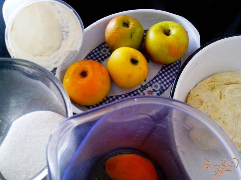 Фото приготовление рецепта: Яблочный пирог с клюквой шаг №2