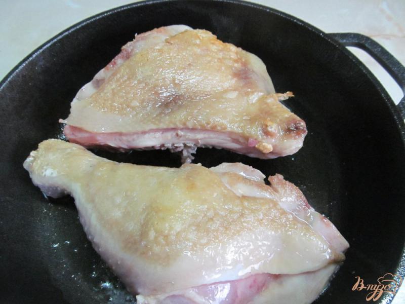 Фото приготовление рецепта: Курица с стручковой фасолью шаг №1