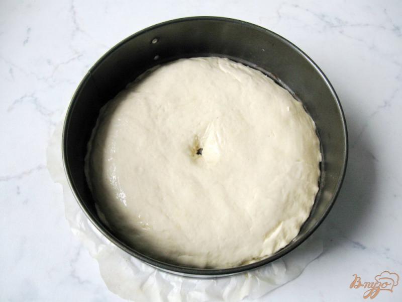 Фото приготовление рецепта: Сдобный пирог с капустой шаг №9