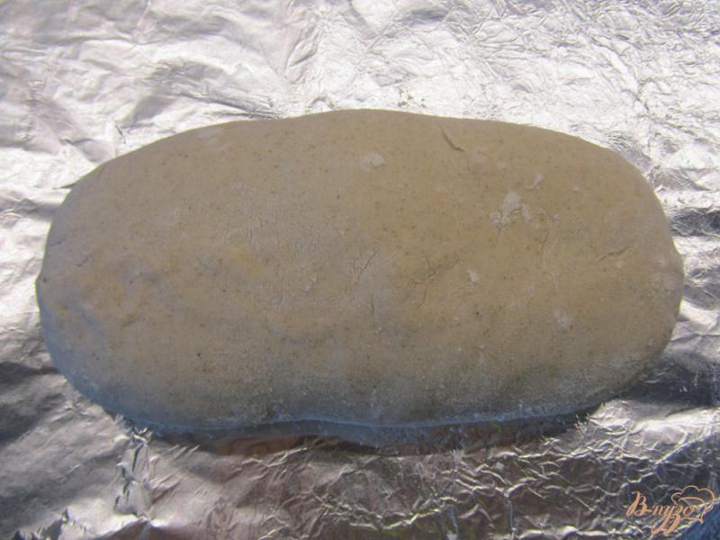 Фото приготовление рецепта: Домашний серый хлеб на закваске шаг №9
