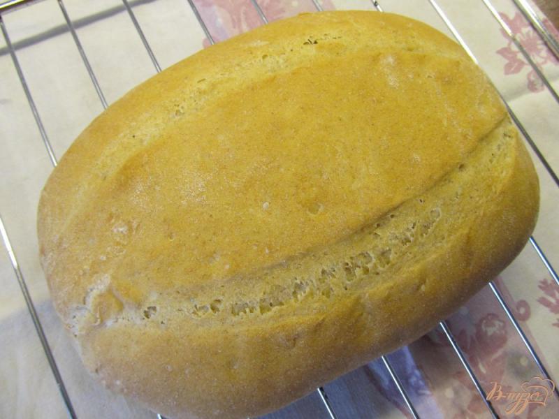 Фото приготовление рецепта: Домашний серый хлеб на закваске шаг №12