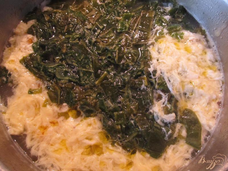 Фото приготовление рецепта: Щавелевый суп на курином бульоне шаг №8